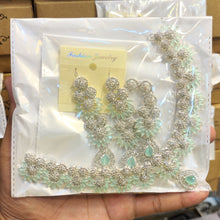 Floral Sparkle Jewelry Set For Women