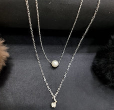 Double Layer Black Bead Necklace - ZQ Collection
